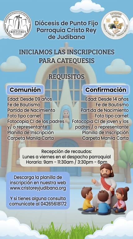 Inscripciones Catequesis
